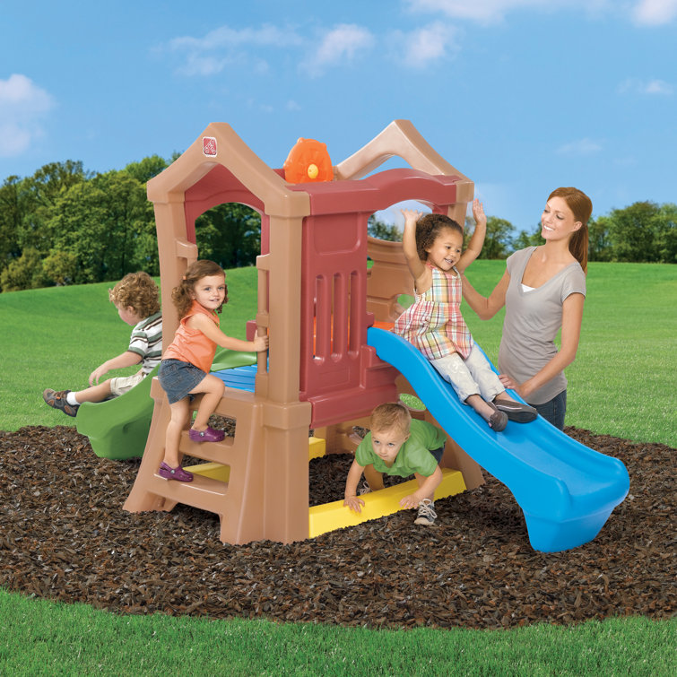 Step2 Play Up Double Slide Climber & Reviews Wayfair